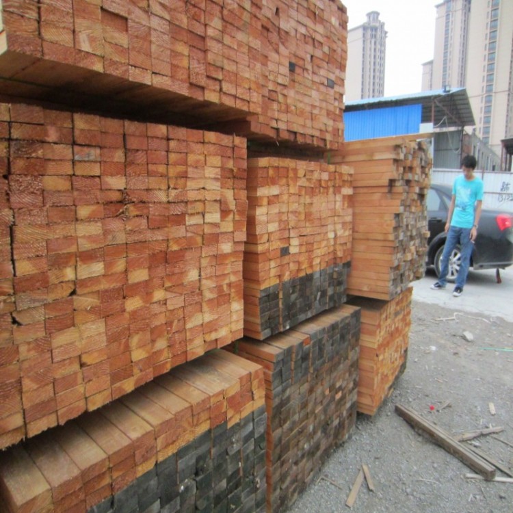 厂家供应花旗松木板 耐磨性花旗松炭化木 厂家直销美国花旗松|ms