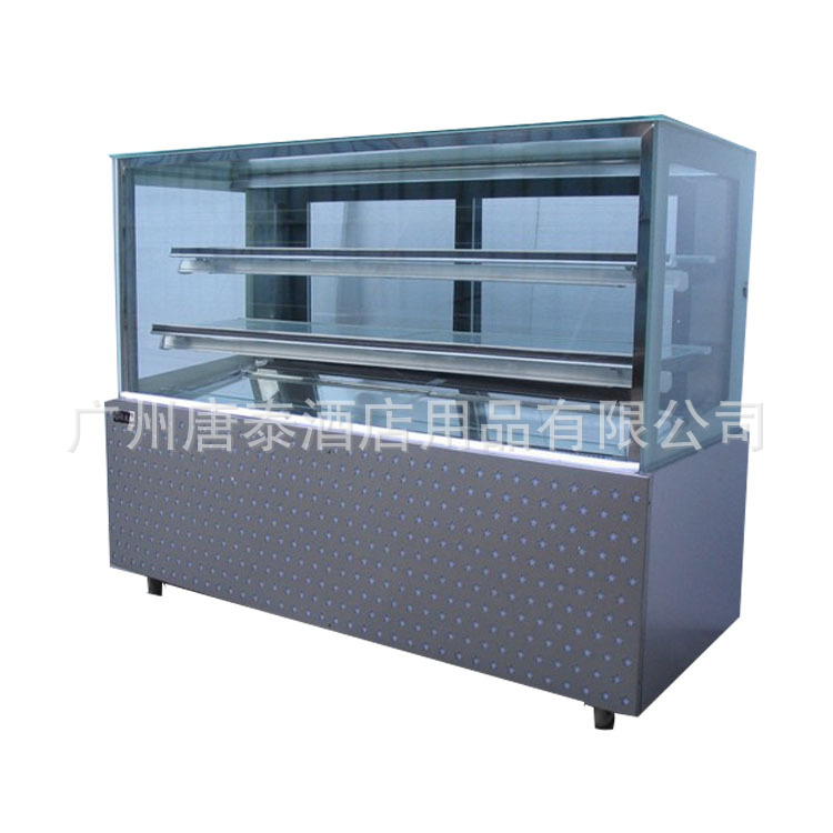 厂家生产厨房设备 蛋糕保鲜陈列柜  日式卧式制冷陈列柜 CHI-RG