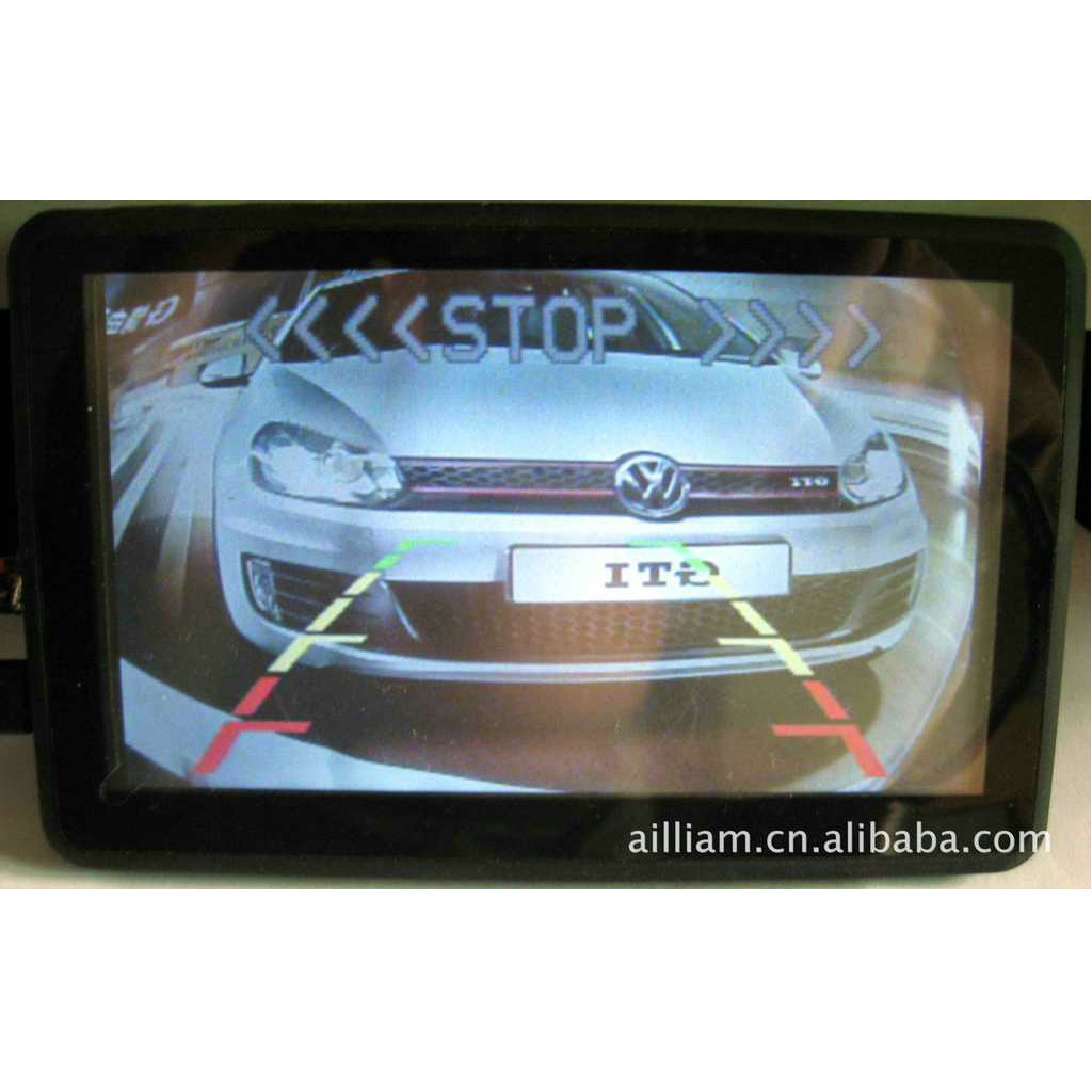 4探可视倒车雷達主控机 语音提示 显示距离和实景图像导航升级1|ms