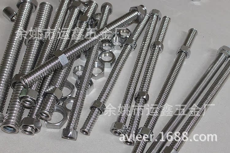 Wholesale 304 stainless steel corrugated tubes for 4-inch, 6-inch and 1-inch cold and hot water inlet hoses of solar water heaters undefined