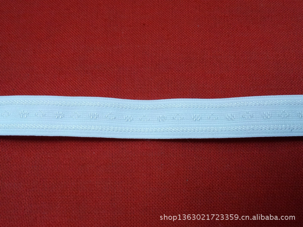 肩带批发供应 1.3-1.45cm梅花肩带 W033 内衣文胸涤纶肩带