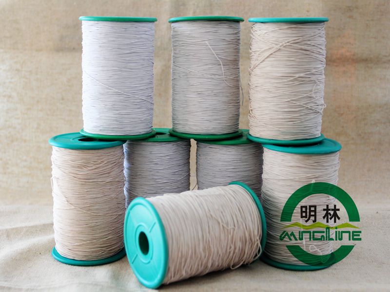 0.5mm卷筒300米1条天然乳胶进口环保圆松紧带弹力绳吊牌加工线