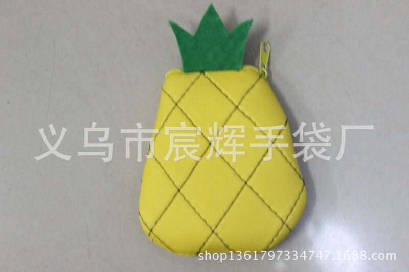 Pineapple Shopping Bag Fruit Storage Shopping Bag Mango Environmental Folding Bag Fashion Portable Environmental Protection Bag Printing Advertising