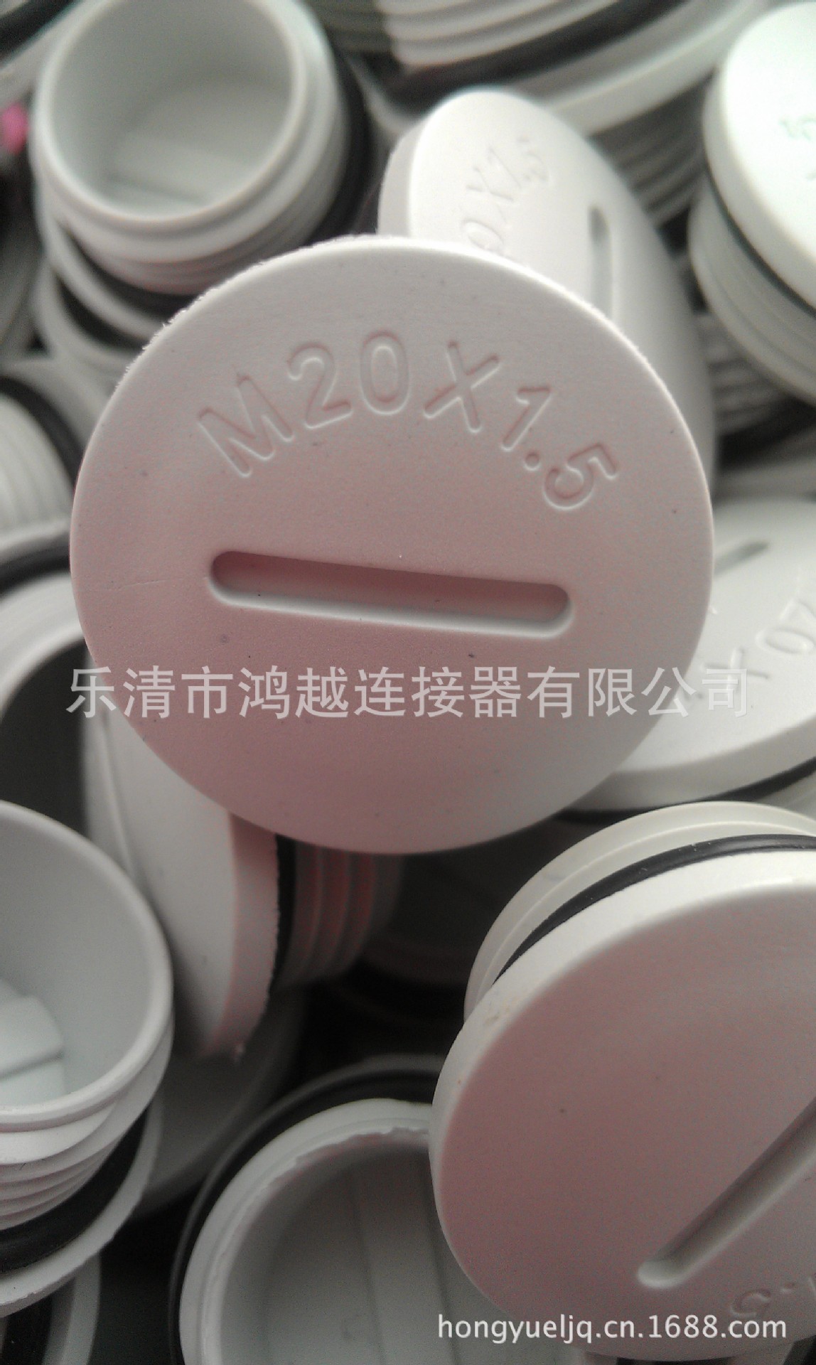 防水连接器厂家供应M20 塑料防水堵头变送器接头