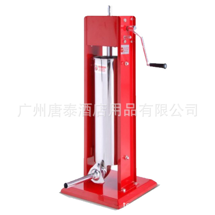 厂家生产食品机械 香肠机 灌肠机双速红色喷漆灌肠机CV-7