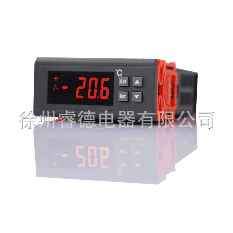 微电脑数显冷冻电子温控器制冷化霜双探头冷柜冰箱温控器 RC-220M