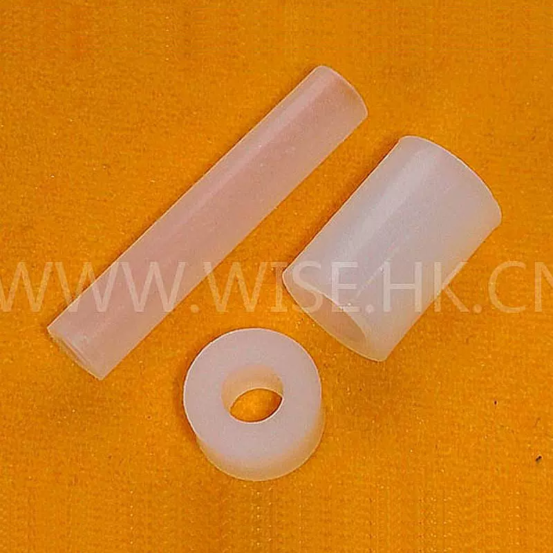 厂家供应塑胶圆柱尼龙隔离柱直通间隔柱LED订柱防静电