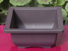 仿紫砂正方形多肉类种植盆表磨砂花盆阳台塑料花盆