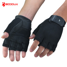 BOODUN/博顿健身手套 男女器械锻炼训练举重半指运动手套