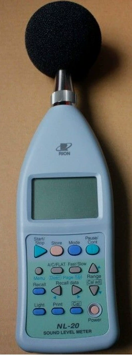Измеритель уровня звука/измеритель шума японской NL-20 RION Ryon