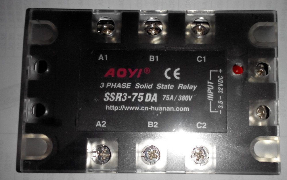厂家直销 SSR3-75DA 三相固态继电器 固态继电器批发
