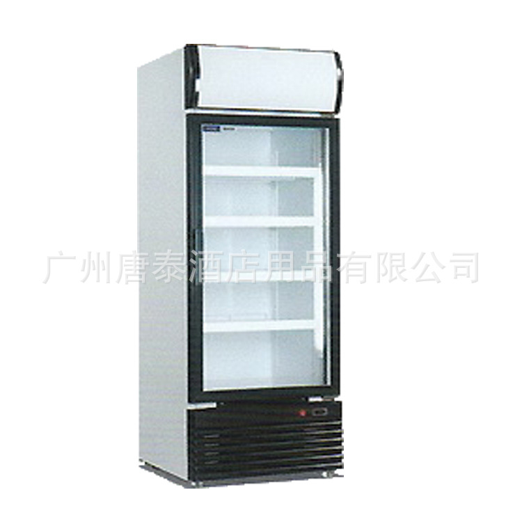 供应百利洒店餐厅中温展示柜 饮料柜LC-248F 玻璃门冷藏柜