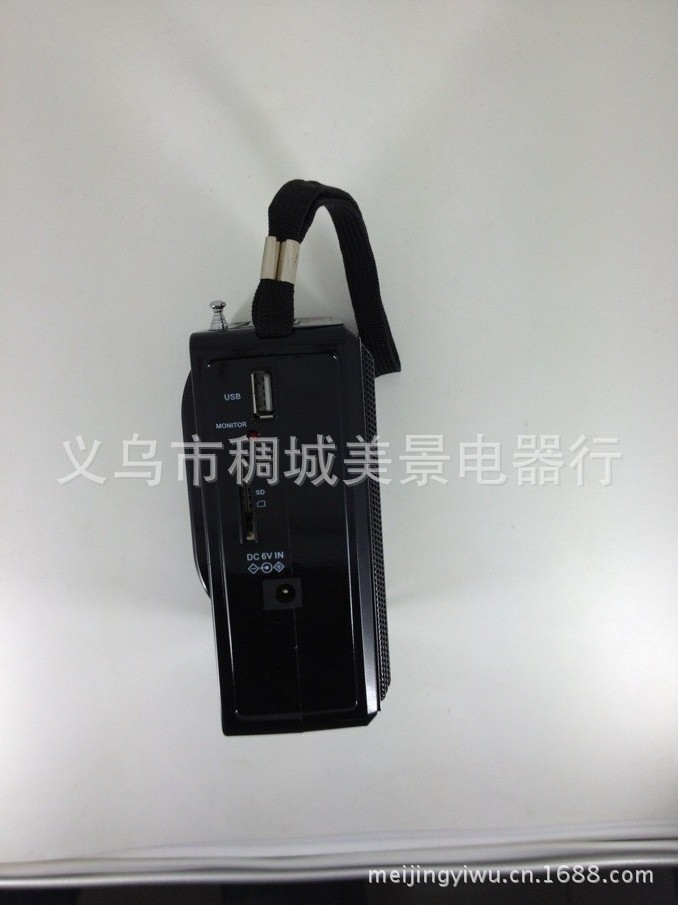 FM radio cmik with LED lights and automatic search and automatic memory functions detail image 5