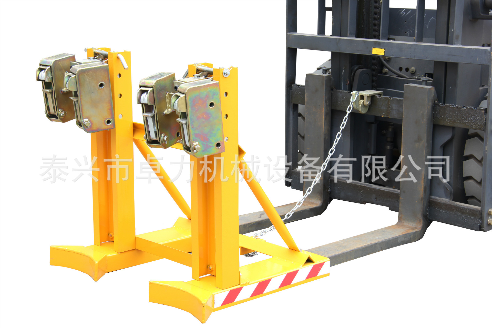 南京双桶双鹰嘴油桶夹，铁桶和塑料桶两用型夹具