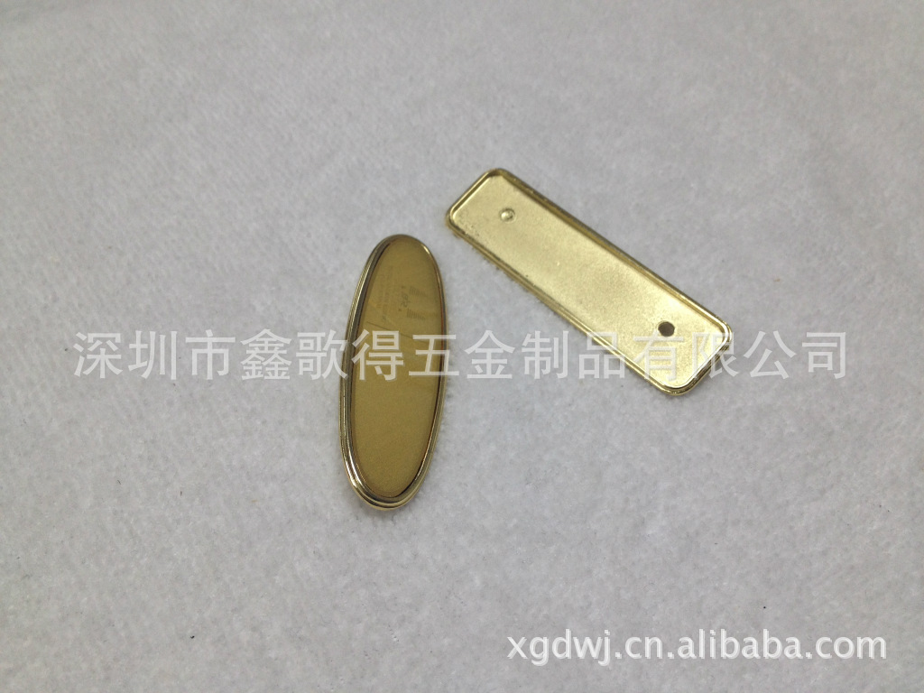 不锈钢标牌电镀，五金标牌电镀，工号牌镀金，展示标牌电镀