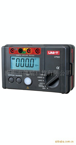 深圳优利德代理供应 UT522 接地电阻测试仪 UNI-T