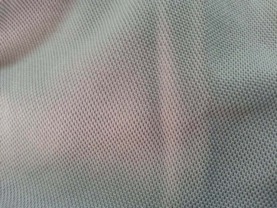 供应95%涤纶 5%氨纶 全涤拉架针织PK布 珠地网眼布