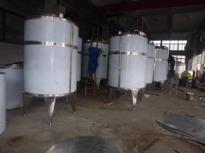 3000L立式贮罐 不锈钢贮罐 储罐 无菌贮罐 中转罐 存放罐