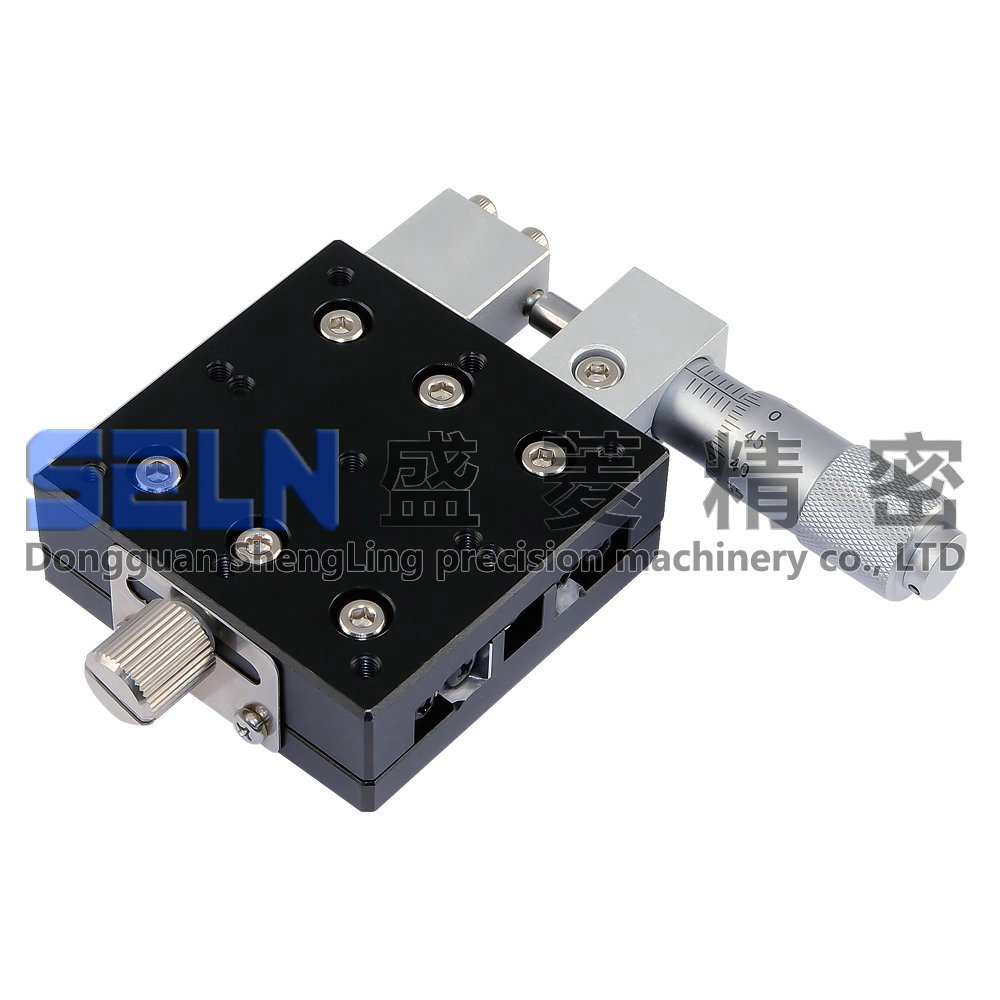 供应 50*50 X轴 微调架 手动可调平台 LX50-R精密手动位移平台