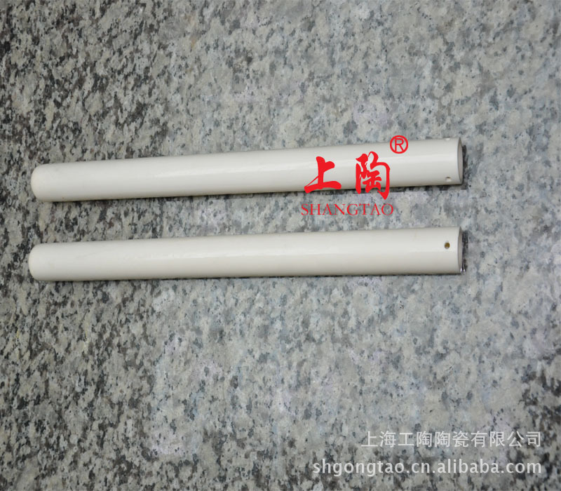 厂家供应 99% 99.5% 氧化铝陶瓷管，刚玉管，陶瓷棒