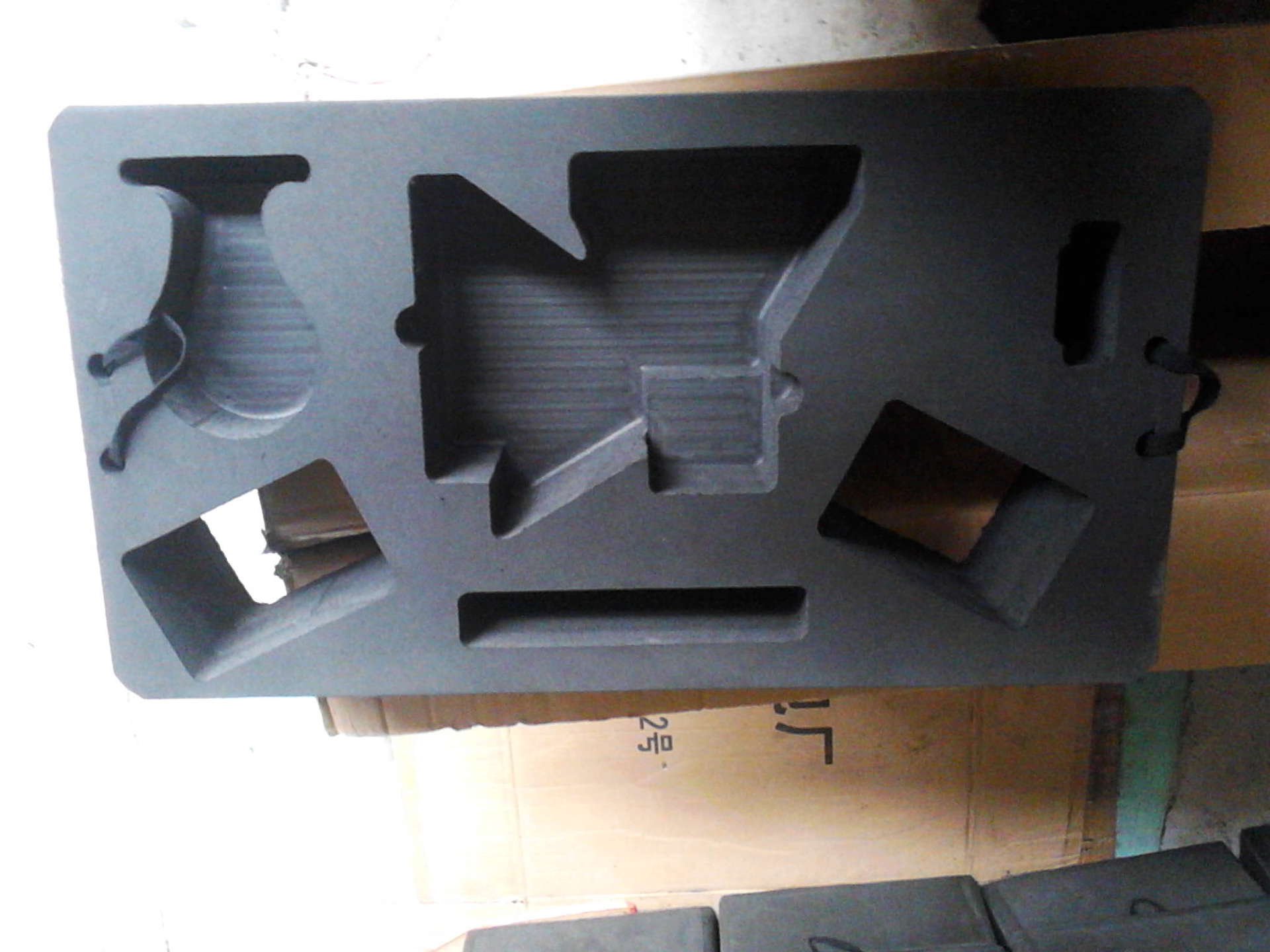 包装内衬 铝箱模型 eva内衬 珍珠棉模型 eva防震海绵 防震模型|ms