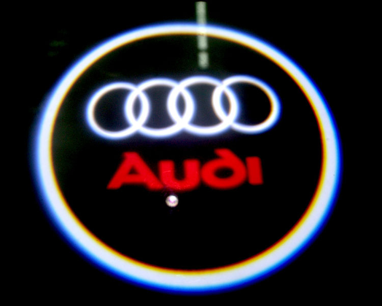 專車專用迎賓燈效果-奧迪