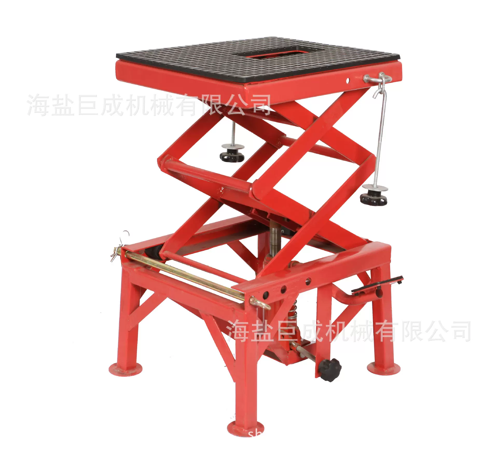 厂家供应摩托车升降台/提升机/起车架/DirtBikeLift举升机可移动