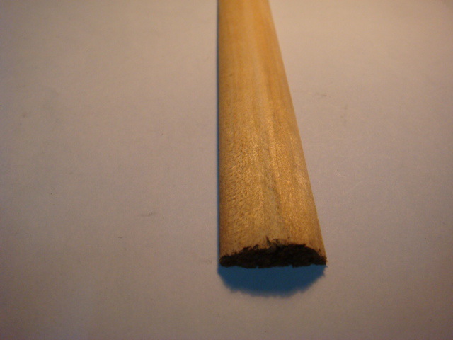 Shelf 22x5mm Semicircular line,Multiple Specifications natural Red beech solid wood Semicircle line