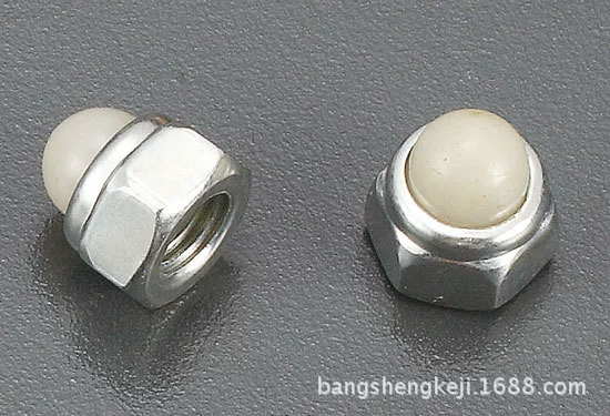 Различные стандартные гайки нейлона, гайки крышки, гайки фланца, К-крышки, Т-крышки, угловые гайки 4-, ЕТК.