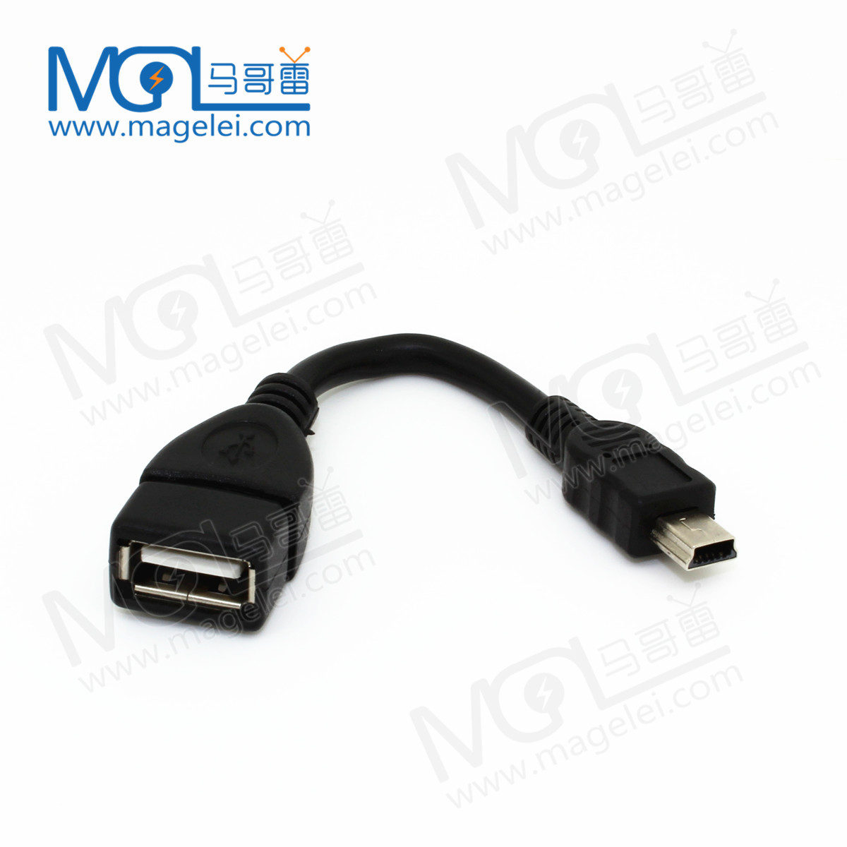 USB2.0 OTG转接线 mini usb转usb母头线 micro OTG线 母头全包-阿里巴巴