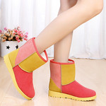 ѩ��ѥ ����Ƥƴɫ��ѥ  �ߵ���ůѥ ��ó����ѥ