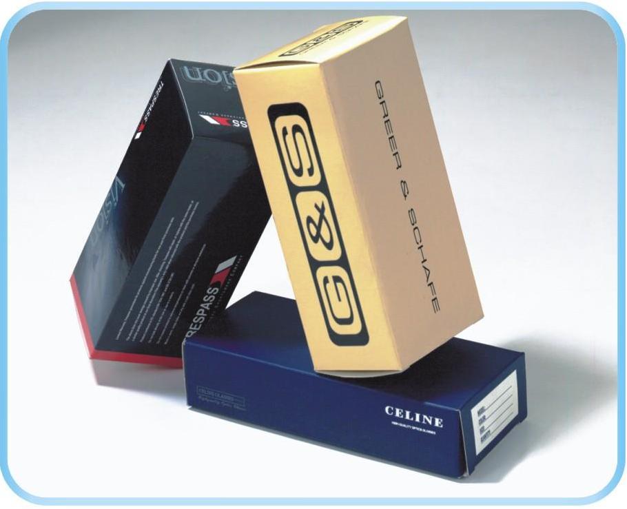 阿里巴巴印刷城企业根据客户设计大量优惠订做logo印刷方块纸盒