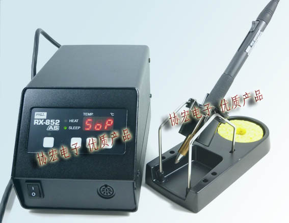 GOOT 烙铁RX-852AS大功率无铅焊台RX-852无铅烙铁头恒温焊台