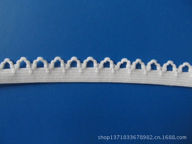 广东织带厂，月牙带，涤纶包边，提花包边