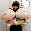 Manufactor Direct selling lovely Cartoon lovers Monkey Doll children originality Plush Toys men and women birthday gift wholesale