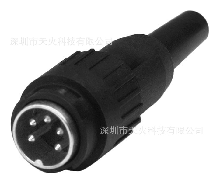 Amphenol C091B系列环形DIN头 T3324-502多合一插头接口高频接头