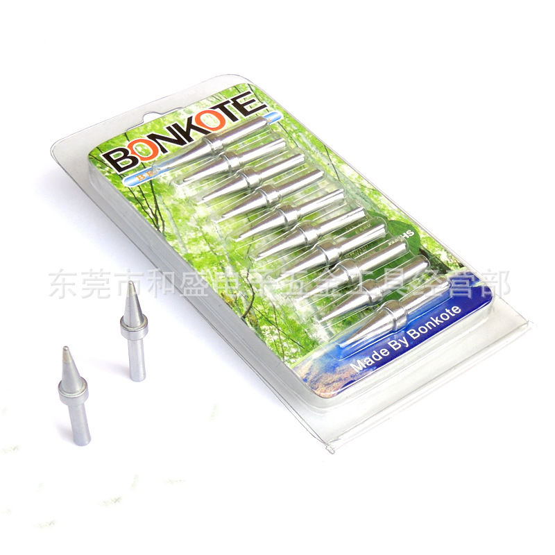 烙铁头厂家批发200-T-B内热式圆尖无铅耐高温烙铁咀