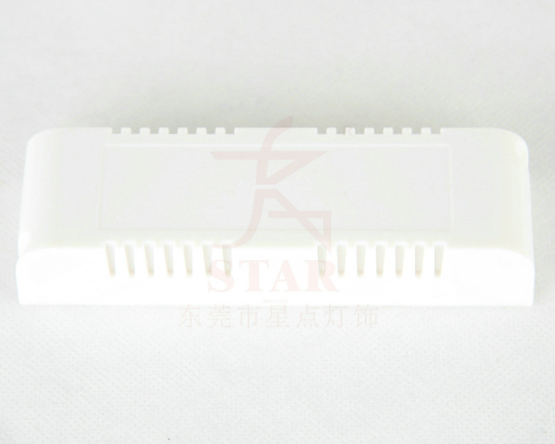 LED室内外置驱动电源塑胶外壳 免螺丝 环保PC防火材质 PW05