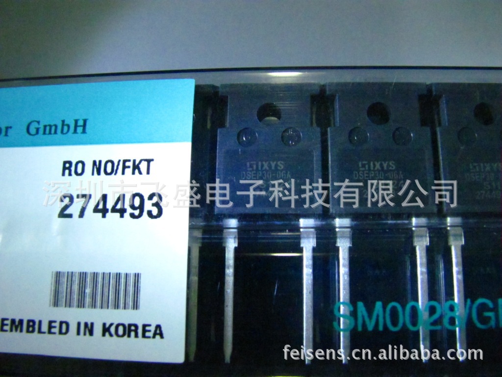 DSEP30-06A原装进口外延二极管具有软恢复