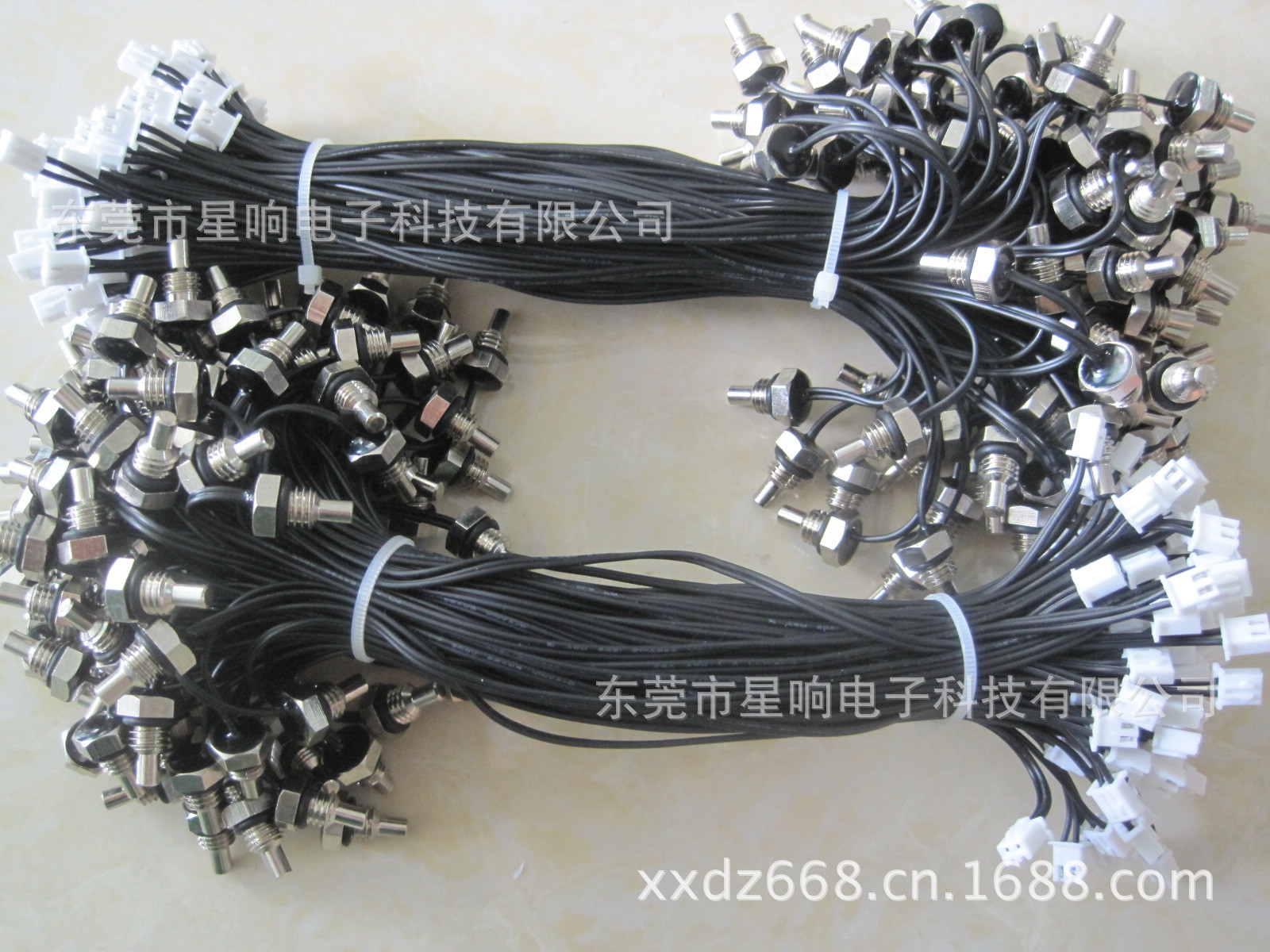 NTC传感器 10K3950 M6螺丝头温度传感器 专业生产厂家