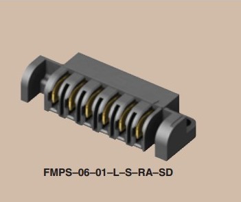 供应SAMTEC/申泰FMPS-06-01-L-S-RA-SD合叶式25A电源插座原装正品