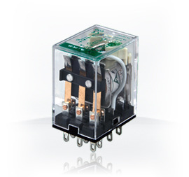 香港爱克斯中间继电器ARM4F-DC12V  DC24V AC220V  3A 14脚 AIKS