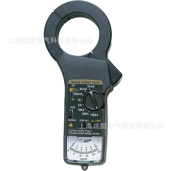日本 共立 KYORISTU 泄漏 电流 钳形表 MODEL 2413FA 2413 正品