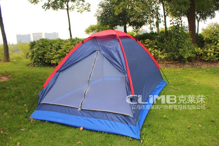 Kleiner outdoor camping tent couple leisure tent tourist tent double single-layer gift tent