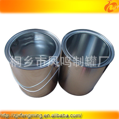 铁罐压盖撬盖罐 全新马口铁油漆桶 涂料桶 胶水罐 化妆品罐 玩具