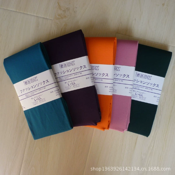 Puritors Memory Masterpieces with good daily single color velvet stockings and pantyhose pantyhose autumn and winter candy base children