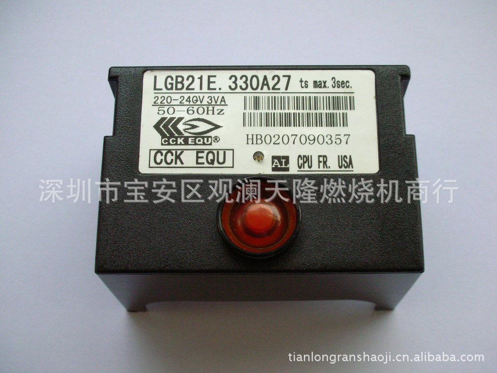 销售美国CCK牌LGB21E.330A27燃气燃烧机控制器