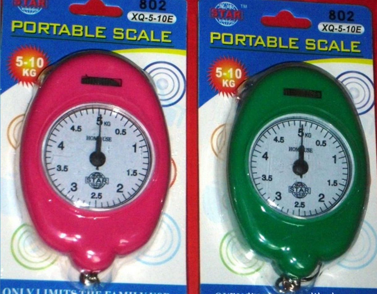 Оптовая Продажа с фабрики портативные пружинные Весы Вязаные крючком весы подарочные весы портативные весы пружинные Весы 5 кг