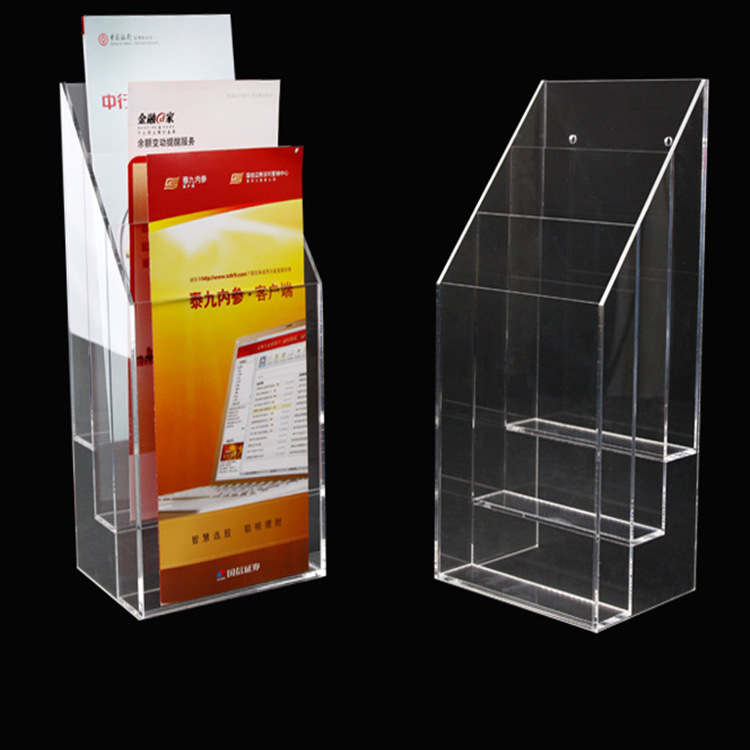 新龙辉 A4多层 文件管理架 透明亚克力资料展示架 亚克力定制加工