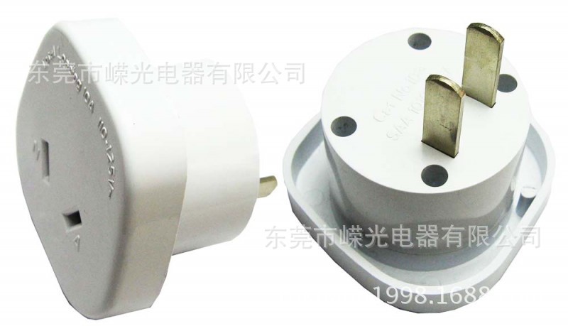 P304 澳规插头转美国插头 美转澳 SAA认证 美式插头转澳式插座